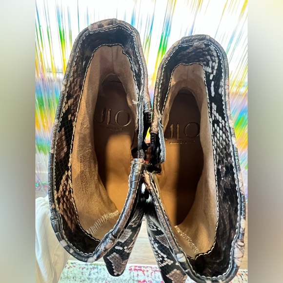 JLO Snakeskin Dorindah Bootie - Picture 3 of 6